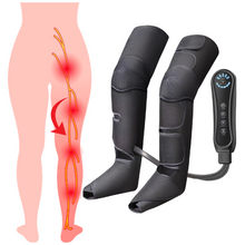 Load image into Gallery viewer, leg pain massager, calf pain, sciatica pain, air compression, heat, nerve pain in legs, trpped nerve, best leg massage, ultimate relief.